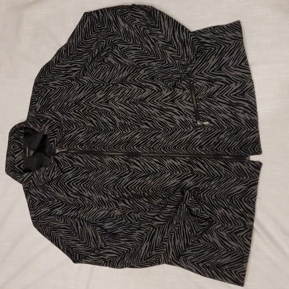 2/$20 Zebra print jacket